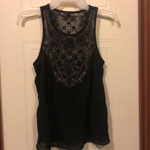 Black,dressy tank top.